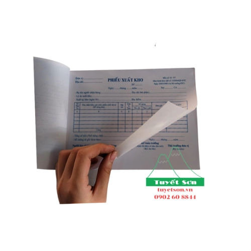 display Phiếu xuất kho 1L A5 3