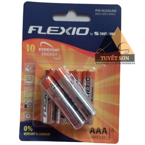 display Pin AAA Flexio Thiên Long (Alkaline BAA-LR03/4KM2) - pin 3A remote 2