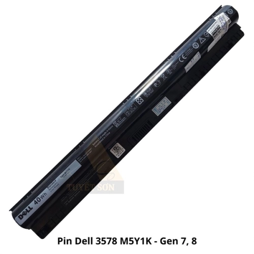 display Pin máy tính Laptop Dell 3578 3451 M5Y1K không dùng được Gen 7 8 - Zin 4 Cell 1