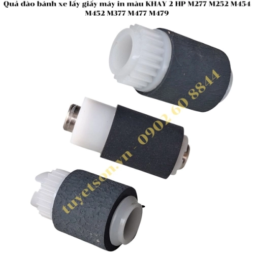 display Quả đào bánh xe lấy giấy máy in màu KHAY 2 HP M277 M252 M454 M452 M377 M477 M479 1