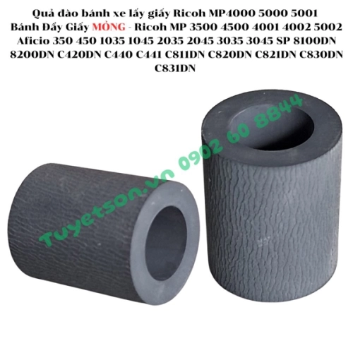 display Quả đào bánh xe lấy giấy Ricoh MP4000 5000 5001 - Bánh Đẩy Giấy MỎNG 1