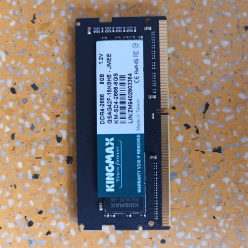 display Bộ nhớ Ram laptop 8Gb/2666 Kingmax DDR4 2