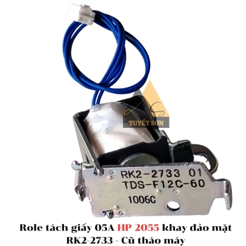 display Role tách giấy 05A HP 2055 khay đảo mặt RK2-2733 1