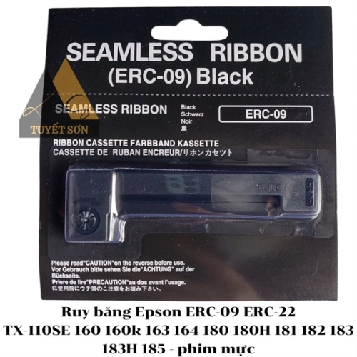 display Ruy băng Epson ERC-09 ERC-22 TX-110SE 160 160k 163 164 180 180H 181 182 183 183H 185 - phim mực 1