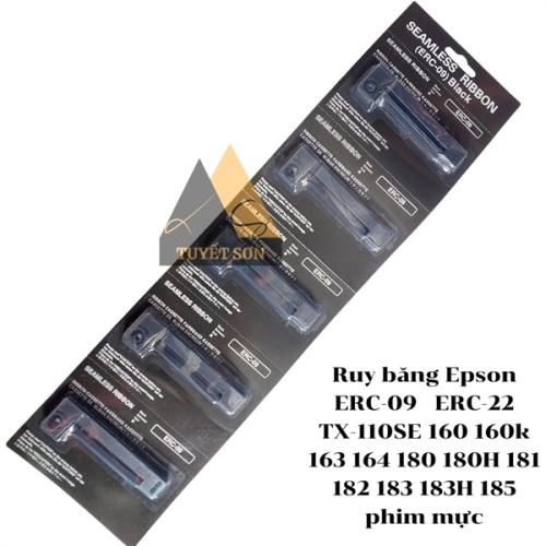 display Ruy băng Epson ERC-09 ERC-22 TX-110SE 160 160k 163 164 180 180H 181 182 183 183H 185 - phim mực 2