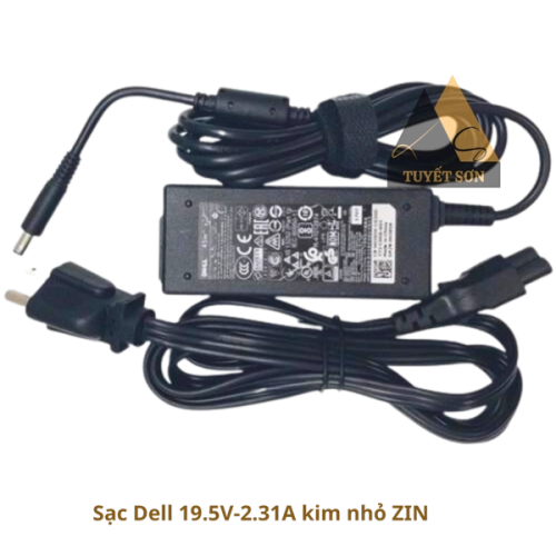 display Sạc Dell 19.5V-2.31A kim nhỏ ZIN 2