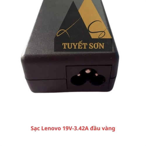 display Sạc Lenovo 19V-3.42A đầu vàng 4