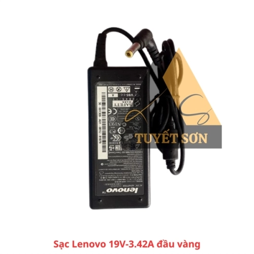 display Sạc Lenovo 19V-3.42A đầu vàng 1