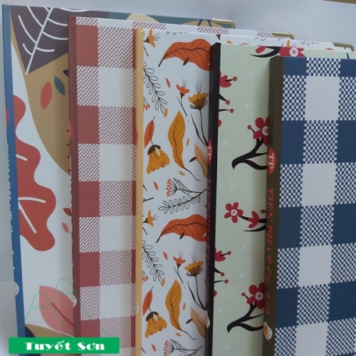 display Sổ Caro 21x33 60Gsm - sổ văn phòng Tiến Phát 19.5x30.5cm màu ngẫu nhiên 3