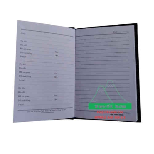 display Sổ Da CK4 70Gsm 11x16cm 3