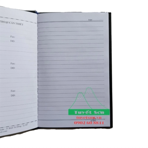 display Sổ Da CK6 70Gsm 13x20cm 3