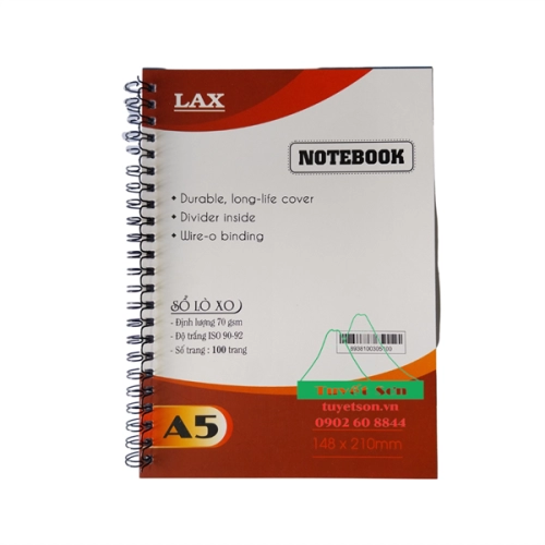 display Sổ lò xo LAX 1
