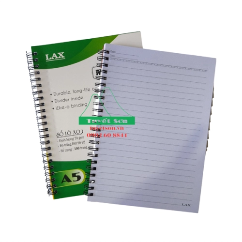 display Sổ lò xo LAX 2