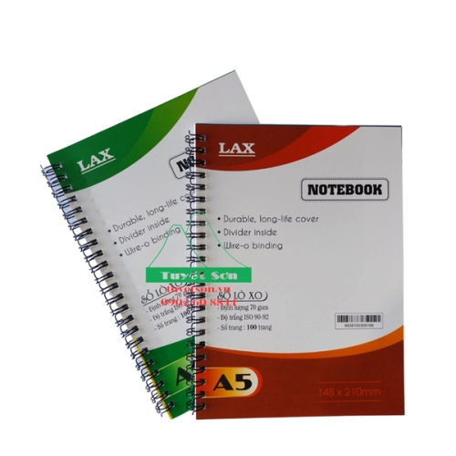 display Sổ lò xo LAX 4
