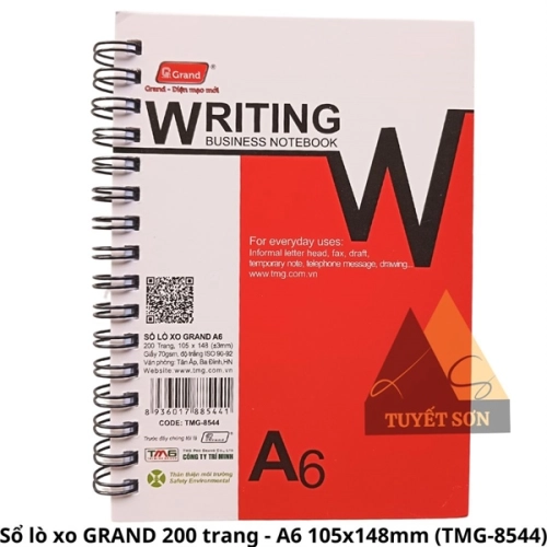 Sổ lò xo GRAND 200 trang