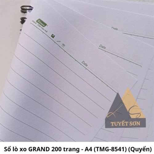 display Sổ lò xo GRAND 200 trang 2