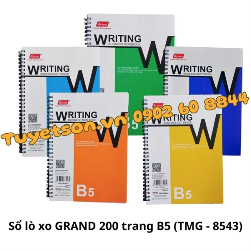 display Sổ lò xo GRAND 200 trang 1