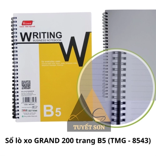 display Sổ lò xo GRAND 200 trang 2