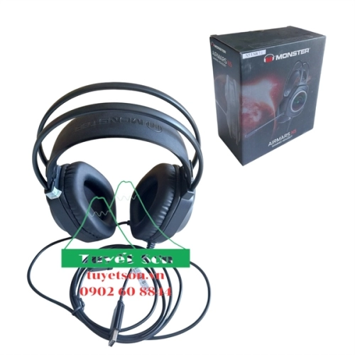 display Tai nghe headphone Monster N5 Led 7.1 USB 1