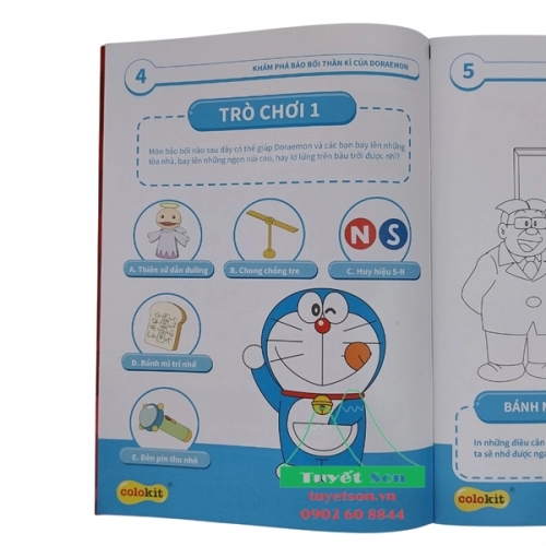 display Tập tô màu CB-017/DO (kẹo ngọt DO) 5
