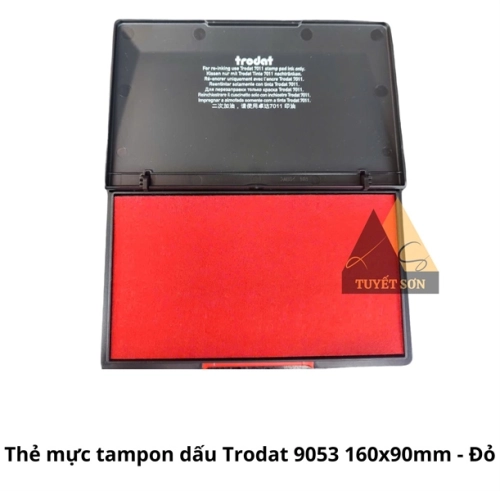 display Hộp tampon pad Trodat 9053 160x90mm - hộp dấu nhựa 2