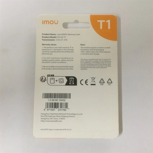 display Thẻ nhớ Imou 32GB 2
