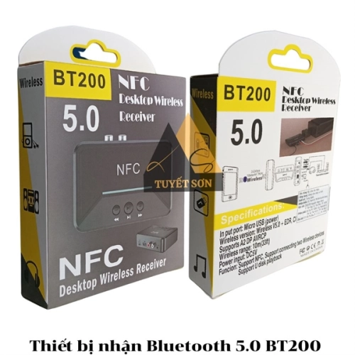 display Thiết bị nhận Bluetooth 5.0 BT200 1
