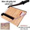 list Bàn cắt giấy gỗ Leco A4 320x250mm - cắt được 12 tờ A470 cho 1 lần cắt 1