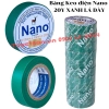 list Băng Keo điện Nano 1.8Fx20Y Xanh Lá DÀY 1