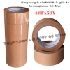 list Băng keo giấy nâu ĐÀI LOAN 4.8Fx50Y giấy da bò MÀNG NHÁM viết được 1