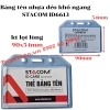 list Bảng tên nhựa dẻo khổ ngang 90x54mm STACOM ID6613 2