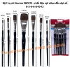 list Bộ 7 cọ vẽ Stacom PBF07S - chất liệu sợi nilon đầu dẹt số 0-2-4-6-8-10-12 1