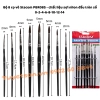 list Bộ 8 cọ vẽ Stacom PBR08S - chất liệu sợi nilon đầu tròn số 0-2-4-6-8-10-12-14 1