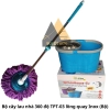 list Bộ cây lau nhà 360 độ TPT-03 lồng quay Inox 1