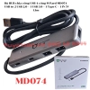 list Bộ HUB chia cổng USB 4 cổng M-Pard MD074 - USB to 2 USB 2.0 + 1 USB 3.0 + 1 Type C + 1 IN 5V 1.1m 1