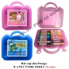 list Bút sáp dầu Donga D-A P&T TTORU DOOLY 18 màu 1