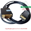 list Cáp Displayport to VGA 1.8m BX030 1