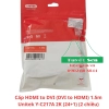 list Cáp HDMI to DVI (DVI to HDMI) 1.5m Unitek Y-C217A 2K (24+1) (2 chiều) 5