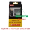 list Cáp HDMI to VGA + Audio Unitek Y-6333 (BOX) 5