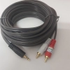 list Cáp Loa 1-2 10m Dtech DT6214 (Cáp loa 1 đầu 3.5mm ra 2 RCA) 1