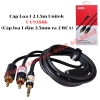 list Cáp Loa 1-2 1.5m Unitek Y-C938BK (Cáp loa 1 đầu 3.5mm ra 2 RCA) 1