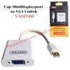 list Cáp MiniDisplayport to VGA Unitek Y-6327WH 1