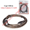 list Cáp USB in 1.8m Unitek Y-C419 1