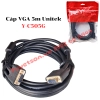 list Cáp VGA 5m Unitek Y-C505G 1