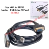 list Cáp VGA to HDMI + Audio + USB 1.8m M-Pard MH083 1