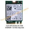 list Card wifi wireless-AC 3165 - 3165NGW 1