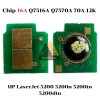 list Chip 16A Q7516A Q7570A 70A 12K HP LaserJet 5200 5200n 5200tn 5200dtn 1