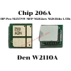 list Chip 206A HP Pro M255DW M255NW MFP M282nw M283fdn 1