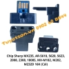 list Chip Sharp MX235, AR-5618, 5620, 5623, 2008, 2308, 1808S, MX-M182, M202, M232D 16K 1