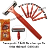 list Dao cạo râu 3 lưỡi Bic - dao cạo Bic thép không rỉ 1